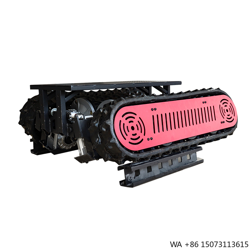 Robot Track - Onderwater IP68 kabelopwinder robotchassis, uitgerust voor