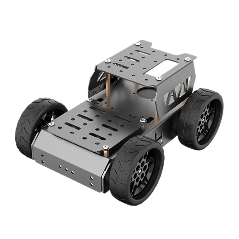 Tracked Robot Chassis - Vierwielige elektrische wagen Aluminium frame Slimme