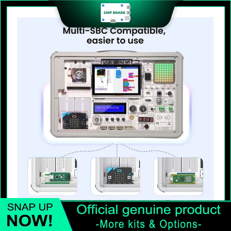 Microbit - Elecrow Crow Pi 3 AI-ontwikkelstation voor