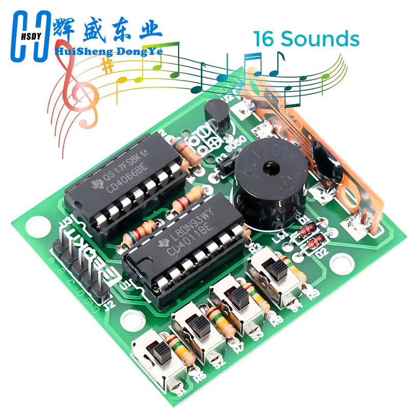 Robotics Kit - 16 Muziek Klankkast BOX-16 Board 16-Tone