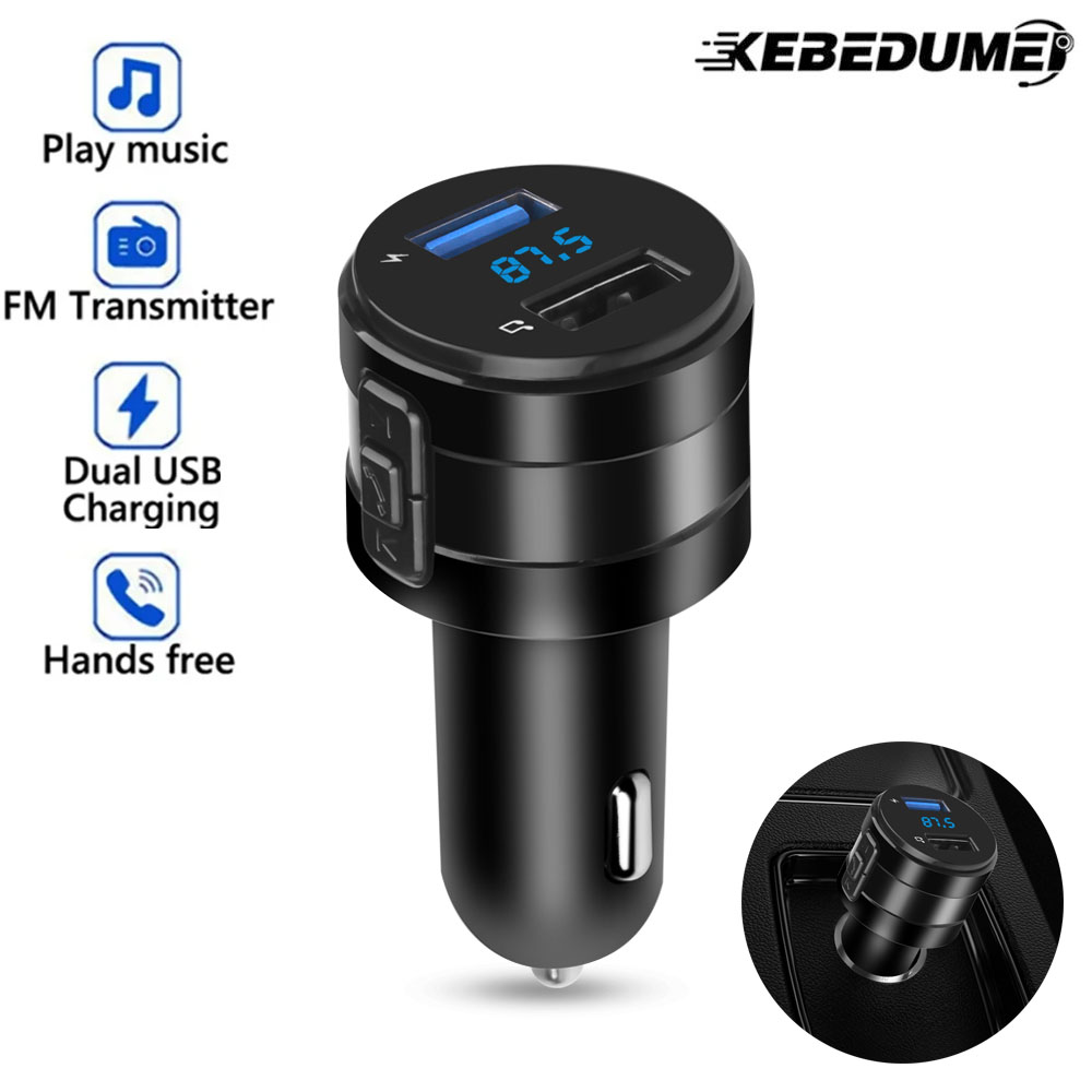 Robot Bluetooth Car - Bluetooth 4.2 Fm-zender Auto MP3 Speler