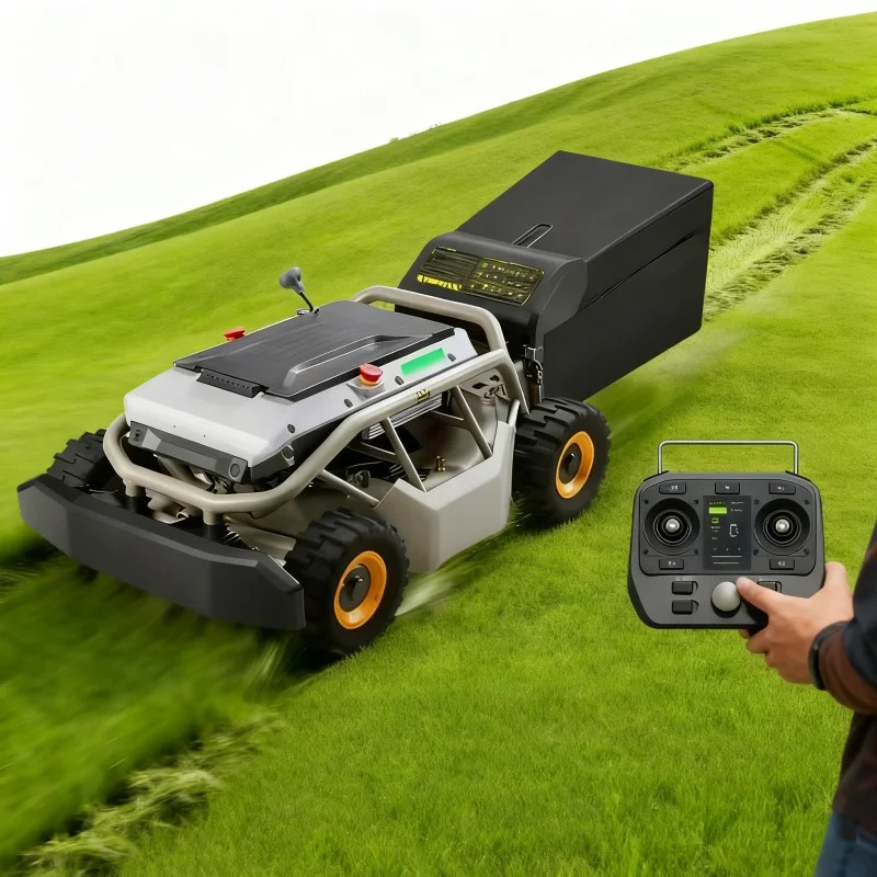 Robot Wheel - Op afstand bestuurbare robotmaaier 4WD 75%