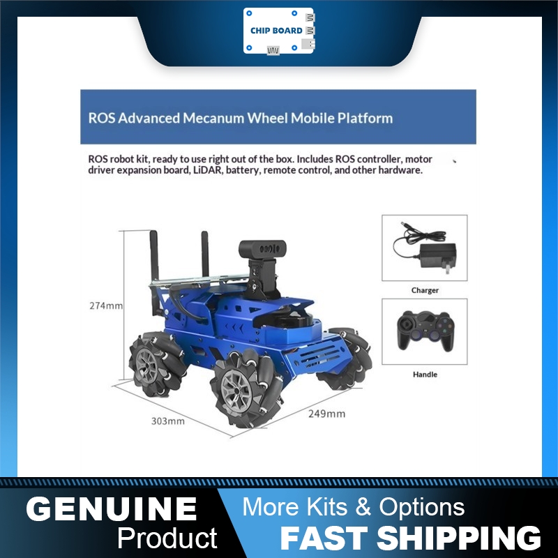 Robot Car Kit - XIAO R Jetson Nano ROS Robotauto