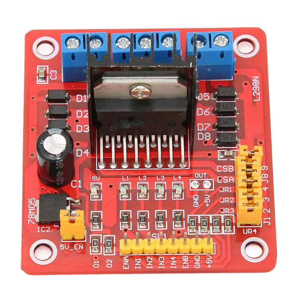 L298N Module - L298N Stappenmotor Driver Module 5V-35V 2A