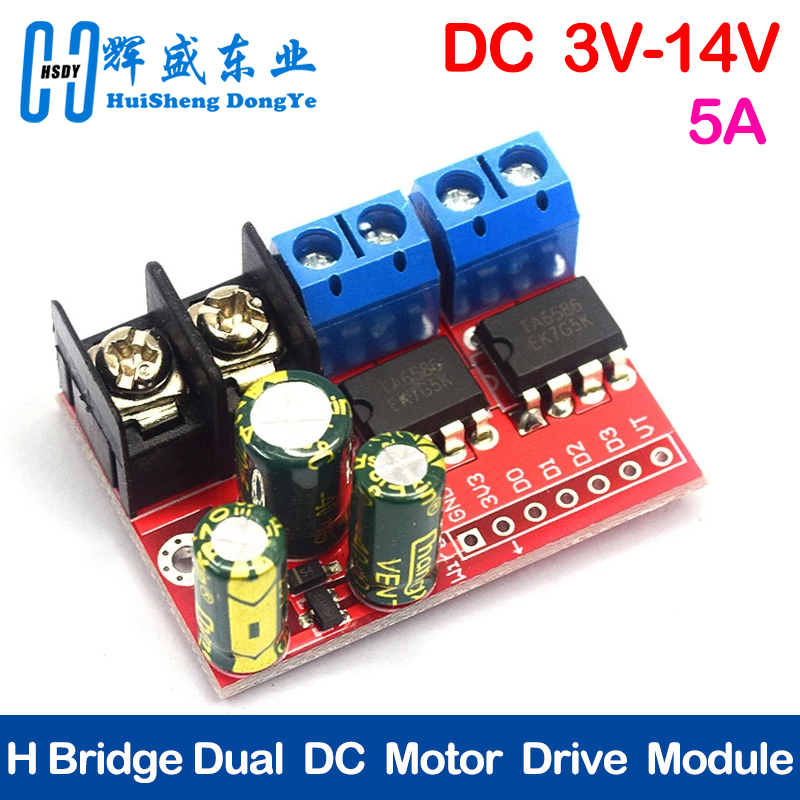 L298N Module - H Brug Afstandsbediening 5A 3 V-14
