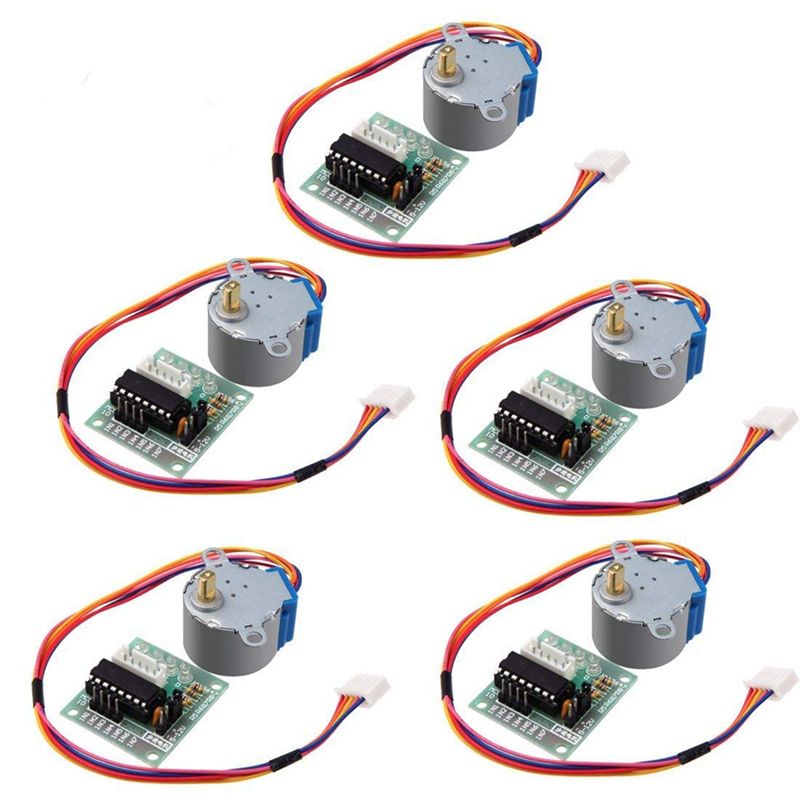 5 Set 28BYJ-48 ULN2003 5V Stap - 28Byj-48 recensie en prijs