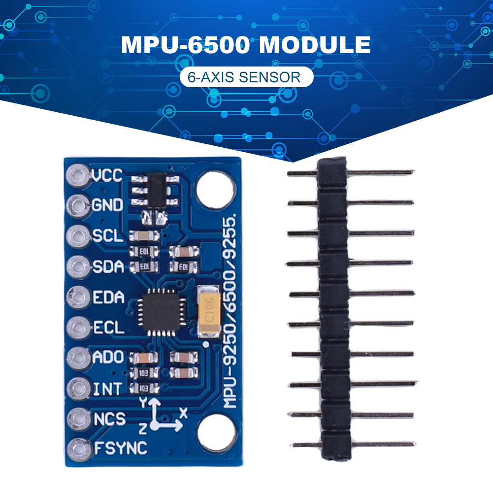 MPU6500 6-assige gyroscoop Acc - Accelerometer Mpu6050 recensie en prijs