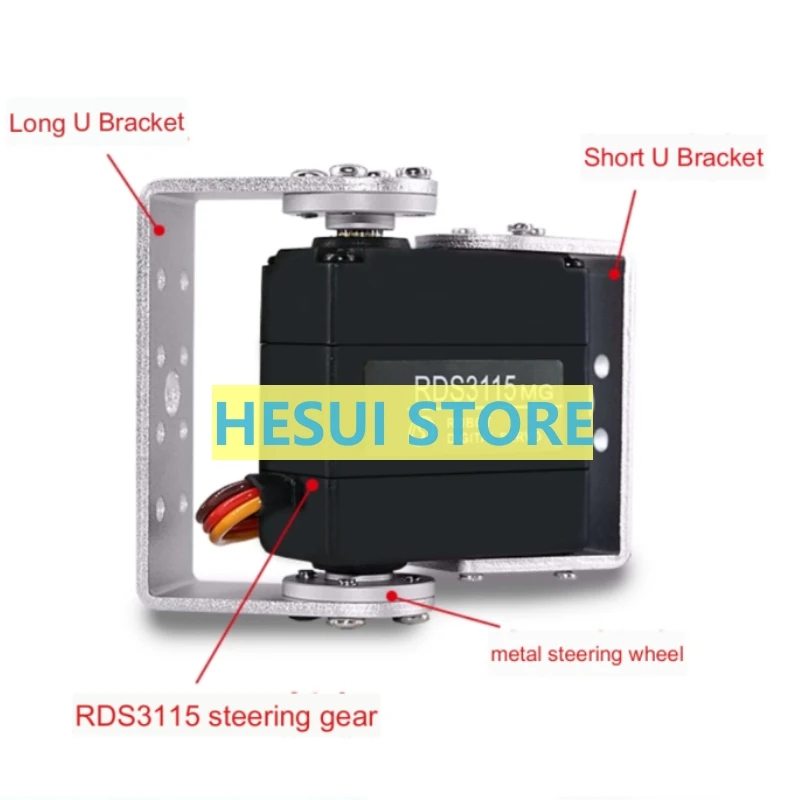 RDS3115 15kg Metal Gear Digita - Servo Pan Tilt recensie en prijs