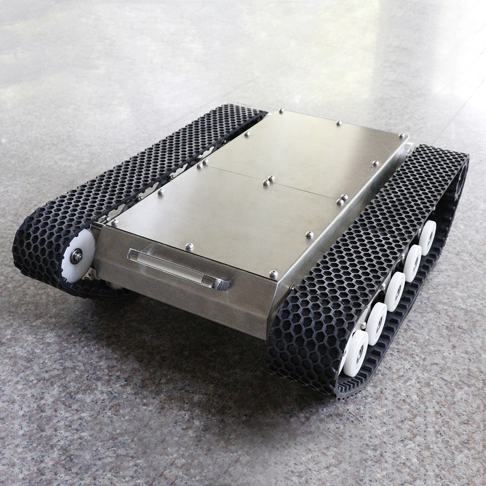 Rubbertrack robot chassis plat - Tracked Robot Chassis recensie en prijs