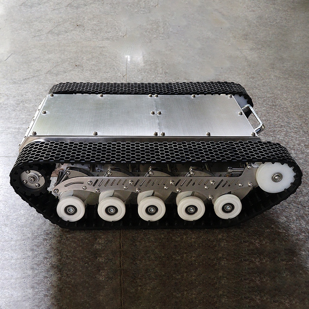 Rubbertrack robot chassis plat - Tracked Robot Chassis recensie en prijs