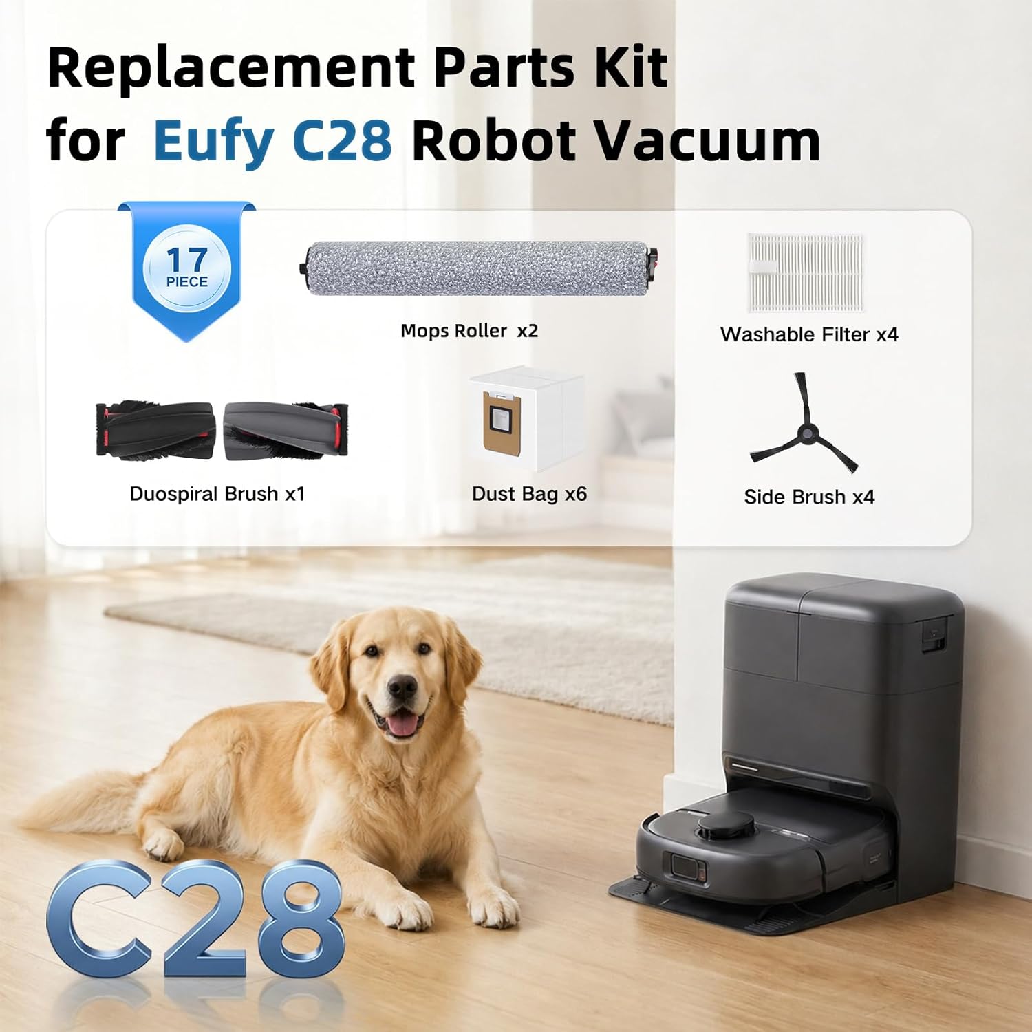 Vervangingsonderdelen voor de  - Robot Vacuum recensie en prijs
