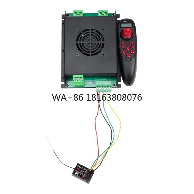 4WD borstelmotorset 24V 250W 7 - Robotics Kit recensie en prijs