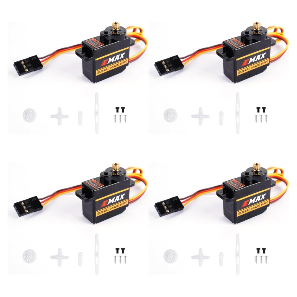 4 stuks Metal Gear Servo EMAX  - Robot Remote Control recensie en prijs