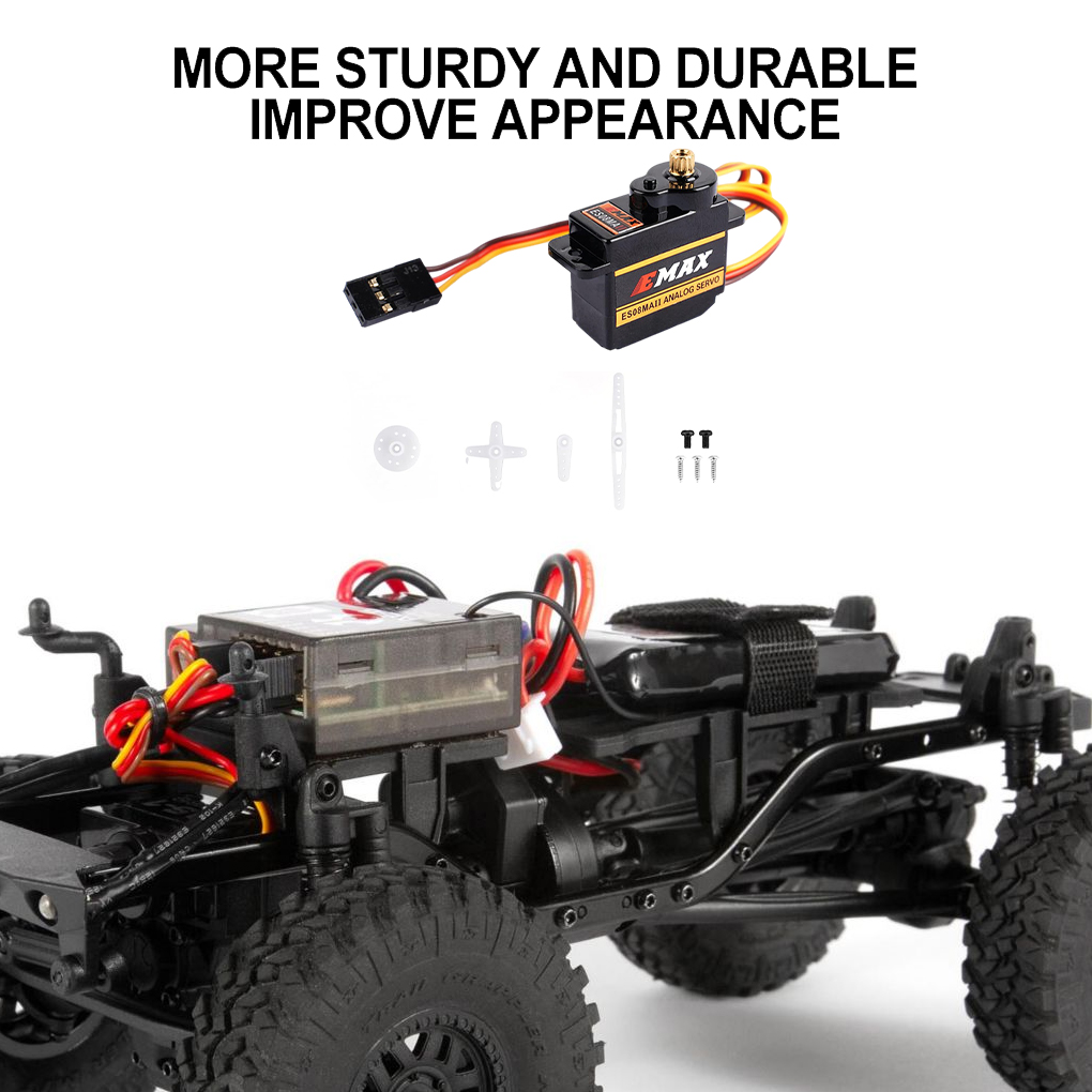 4 stuks Metal Gear Servo EMAX  - Robot Remote Control recensie en prijs