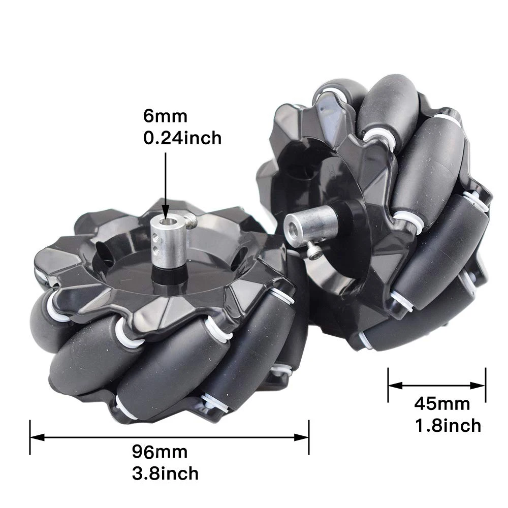20KG draagvermogen Mecanum-wie - Robot Car Kit recensie en prijs