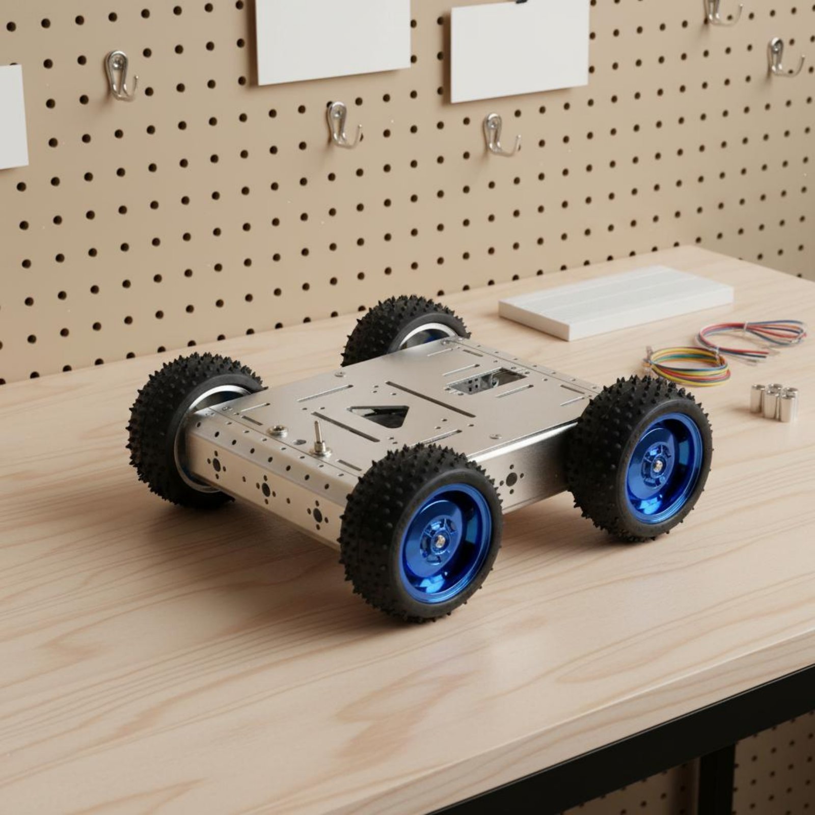 4WD Smart Car-chassis 1,5 kg l - Robot Wheel recensie en prijs