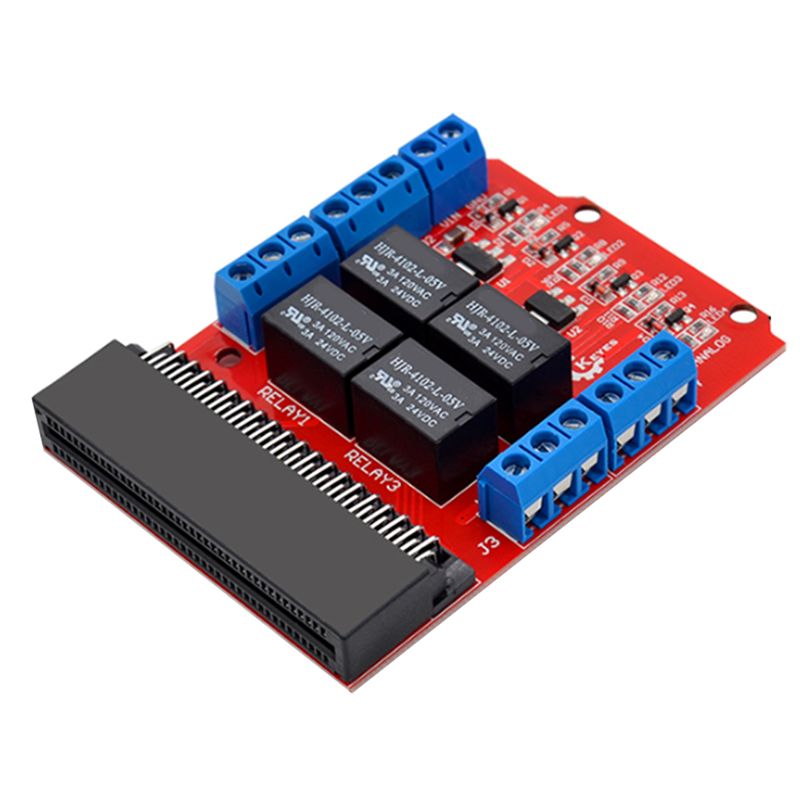 A64I Microbit 4-kanaals relais - Microbit recensie en prijs