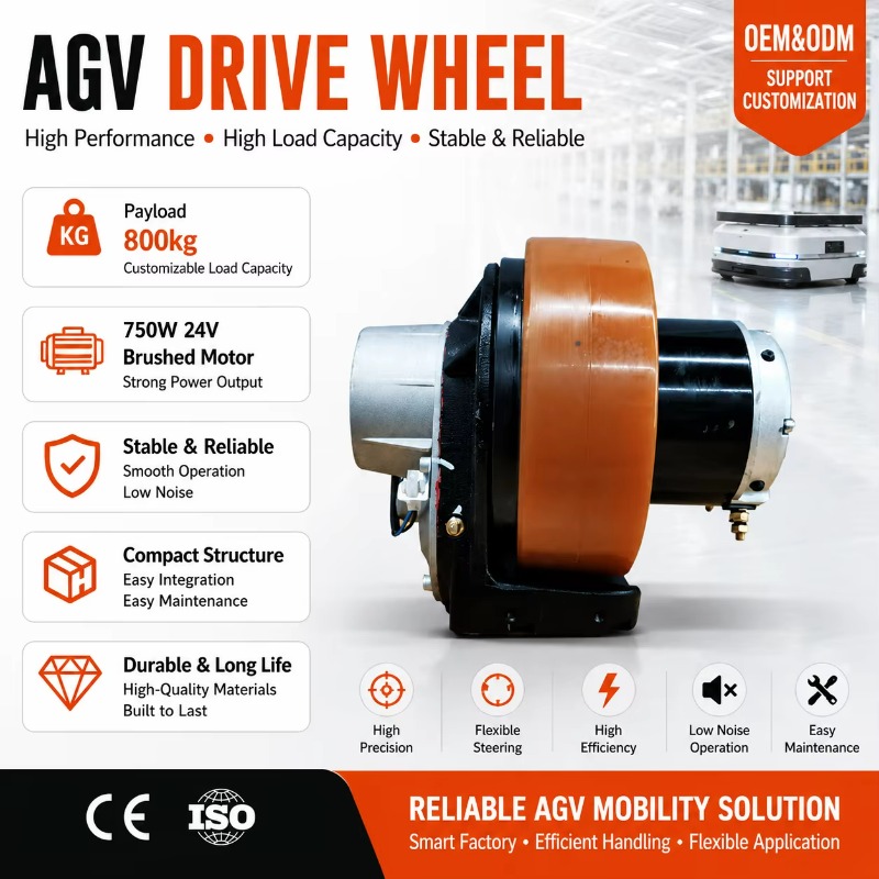 Handbediening AGV Heftruck Wie - Robot Wheel recensie en prijs