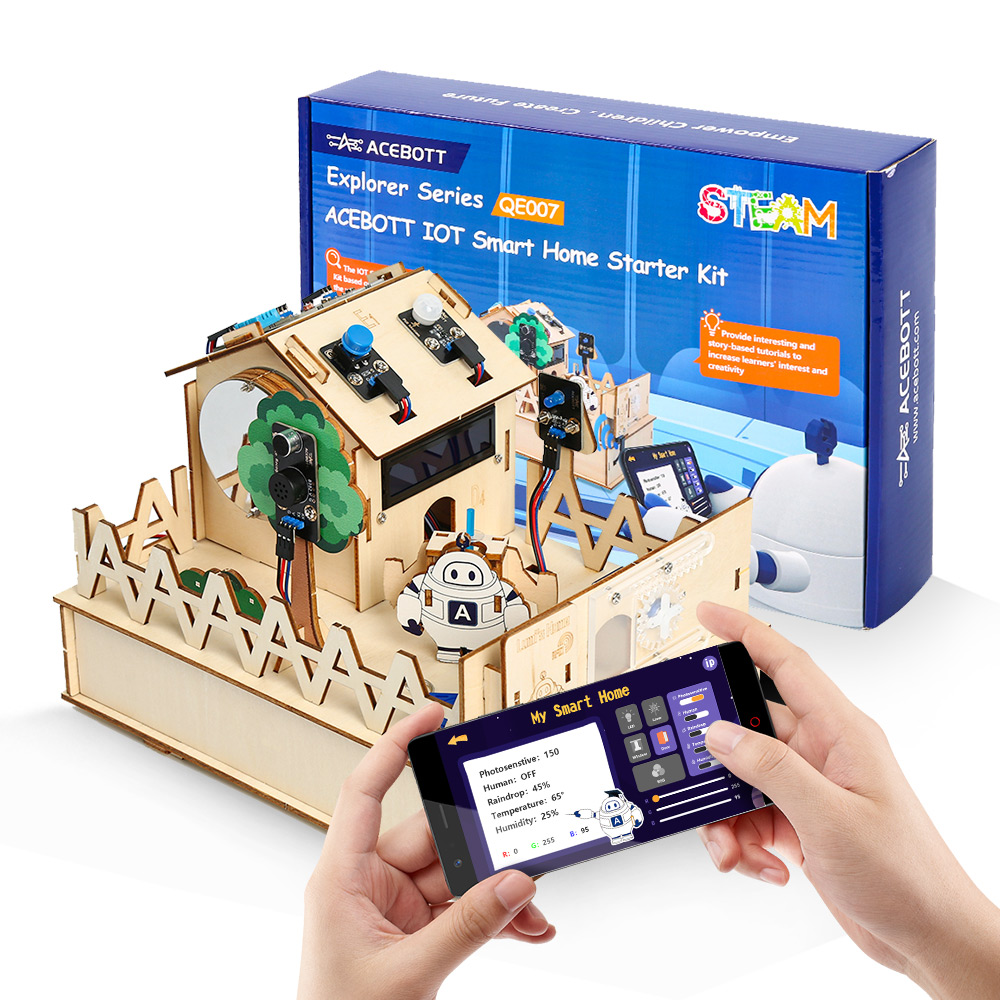 Acebott Diy Smart Home Kit Voo - Microbit Robot recensie en prijs