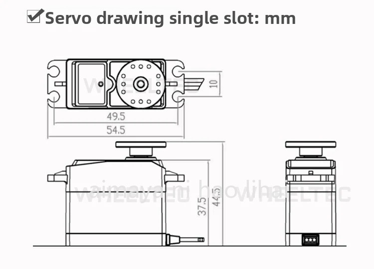 2D Elektrische Pan Tilt met La - Servo Pan Tilt recensie en prijs