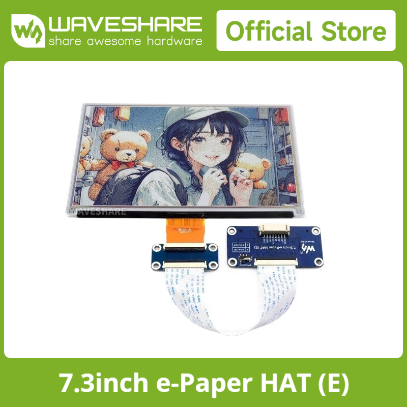 Waveshare 7,3 inch 6-kleuren E - Stm32 Robot recensie en prijs