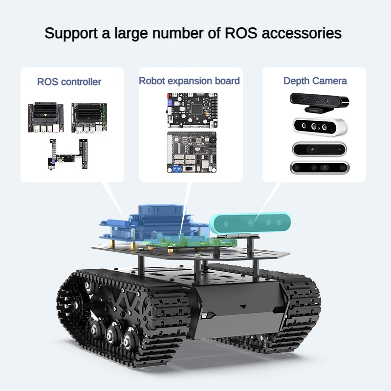 RC Tank 10KG Laadvermogen Ster - Tracked Robot Chassis recensie en prijs